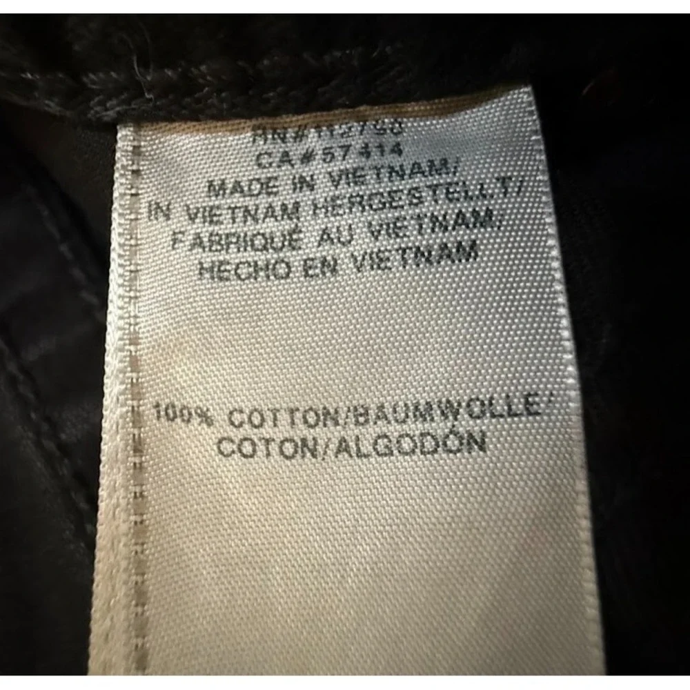 True Religion‎ Jeans Mens 32 Black Denim Skinny No Flap 32x32.